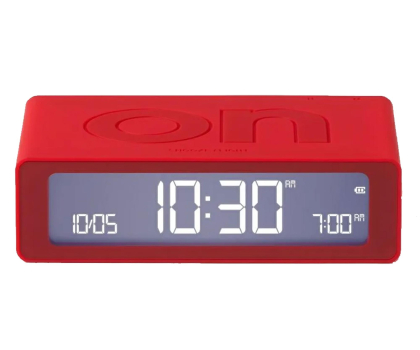 Radio i budzik LEXON Flip Mini Red LR158R4